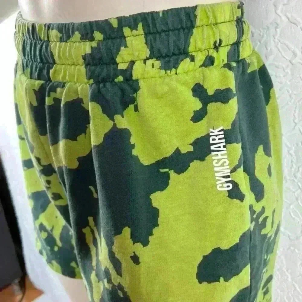 Gymshark Tie Dye‎ French Terry High Waisted Shorts Small